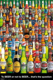 Grupo Erik GPE4570 Beer To Beer Or Not To Beer Poster 61X91,5cm | Yourdecoration.de