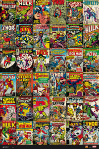 Grupo Erik GPE4785 Marvel Comics Classic Covers Poster 61X91,5cm | Yourdecoration.de