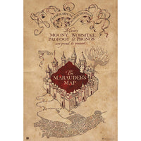 Grupo Erik GPE5159 Harry Potter The Marauders Map Poster 61X91,5cm | Yourdecoration.de