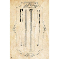 Grupo Erik GPE5161 Harry Potter The Wand Poster 61X91,5cm | Yourdecoration.de