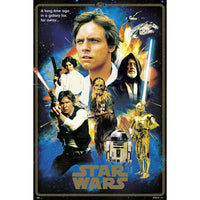 Grupo Erik GPE5163 Star Wars Classic 40 Anniversary Heroes Poster 61X91,5cm | Yourdecoration.de