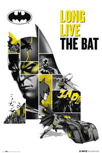 Grupo Erik GPE5376 Dc Comics 80 Anniversary Batman Poster 61X91,5cm | Yourdecoration.de