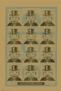 Grupo Erik GPE5417 Monopoly Facial Fashion Poster 61X91,5cm | Yourdecoration.de