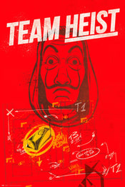 Grupo Erik GPE5449 Money Heist Poster 61X91,5cm | Yourdecoration.de
