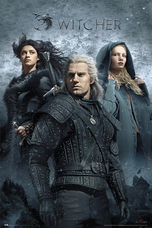 Grupo Erik GPE5464 The Witcher Characters Poster 61X91,5cm | Yourdecoration.de