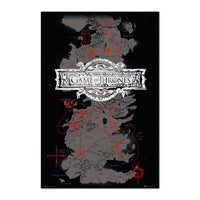 Grupo Erik GPE5513 Game Of Thrones Map Poster 61X91,5cm | Yourdecoration.de