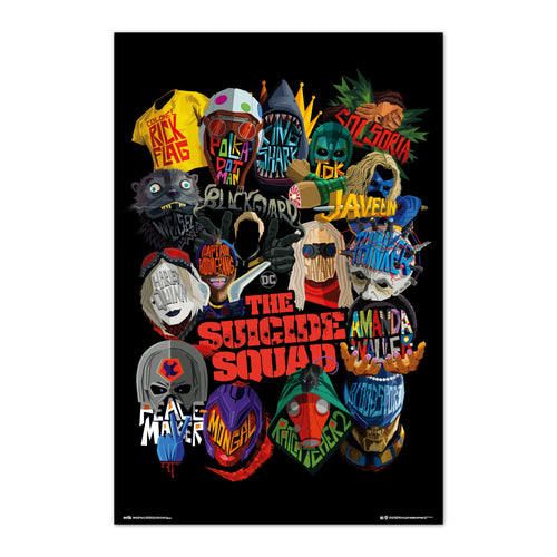 Grupo Erik GPE5519 Dc Comics Suicide Squad Graphics Poster 61X91,5cm | Yourdecoration.de