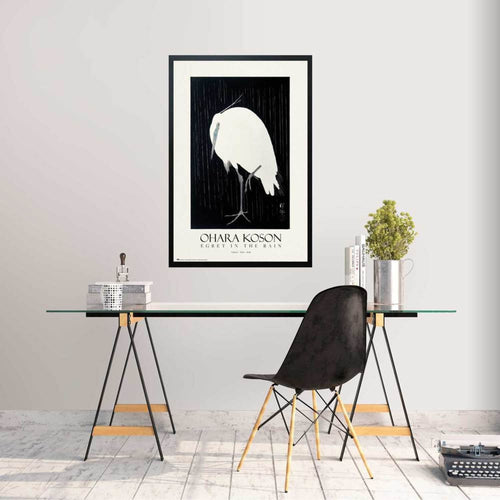 Grupo Erik Gpe5555 Poster Egret In The Rain Sfeer | Yourdecoration.de