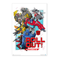 Grupo Erik Gpe5583 Poster Transformers Roll Out | Yourdecoration.de
