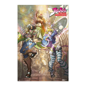 Grupo Erik Gpe5617 Jojos Bizarre Adventure Joseph Joestar Caesar Zeppeli Poster 61X91 5cm | Yourdecoration.de