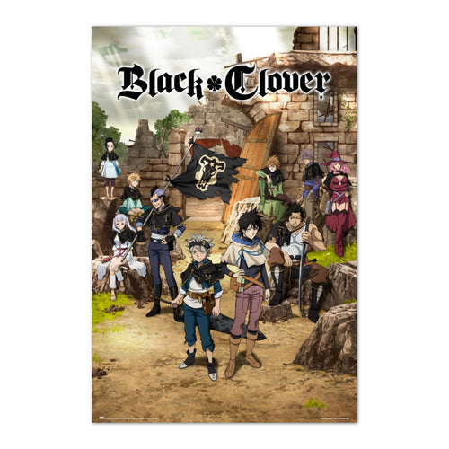 Grupo Erik Gpe5619 Poster Black Clover Black Bull Squad And Yuno | Yourdecoration.de