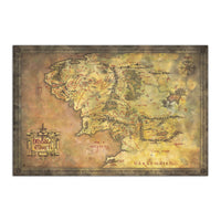 Grupo Erik Gpe5632 Lord Of The Rings Map Of Middle Earth Poster 91 5X61cm | Yourdecoration.de