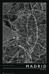 Grupo Erik Gpe5635 Madrid City Map Poster 61x91 5cm | Yourdecoration.de