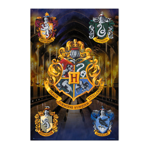 Grupo Erik Gpe5650 Harry Potter Escodus Hogwarts Poster 61X91 5cm | Yourdecoration.de