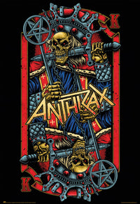 grupo erik gpe5714 anthrax evil kings poster 61x91 5cm | Yourdecoration.de