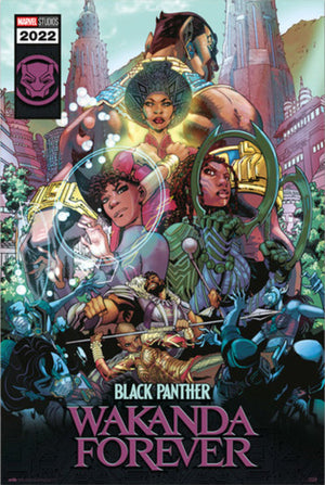 grupo erik gpe5719 marvel black panther wakanda forever comic poster 61x91-5 cm | Yourdecoration.de