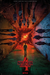 grupo erik gpe5755 stranger things teaser season 4 poster 61x91 5cm | Yourdecoration.de