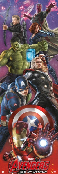 Grupo Erik PPGE8005 Marvel Avengers Age Of Ultron Poster 53X158cm | Yourdecoration.de