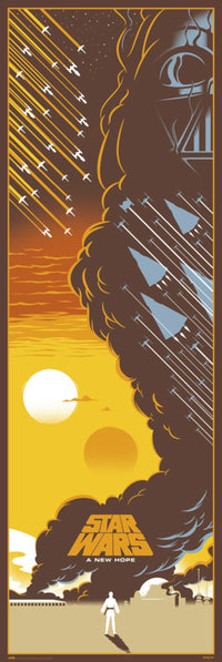 Grupo Erik PPGE8063 Star Wars Episode Iv Poster 53X158cm | Yourdecoration.de