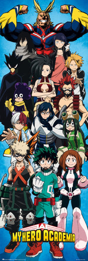 Grupo Erik Ppge8096 My Hero Academia All Characters Poster 53x158cm | Yourdecoration.de