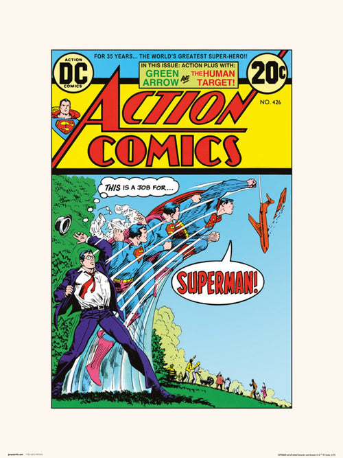 Grupo Erik Dc Action Comics 426 Kunstdruck 30X40cm | Yourdecoration.de