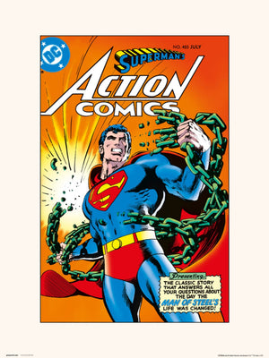Grupo Erik Dc Action Comics 485 Kunstdruck 30X40cm | Yourdecoration.de