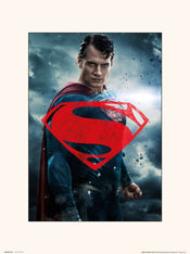 Grupo Erik Dc Batman V Superman Superman Glyph Kunstdruck 30X40cm | Yourdecoration.de