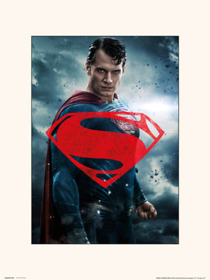 Grupo Erik Dc Batman V Superman Superman Glyph Kunstdruck 30X40cm | Yourdecoration.de
