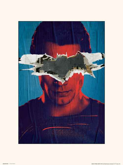 Grupo Erik Dc Batman V Superman Superman Kunstdruck 30X40cm | Yourdecoration.de