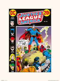 Grupo Erik Dc Comics Justice Leage Of America 102 Kunstdruck 30X40cm | Yourdecoration.de