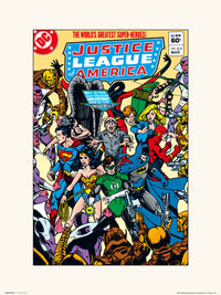 Grupo Erik Dc Comics Justice Leage Of America 212 Kunstdruck 30X40cm | Yourdecoration.de