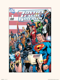 Grupo Erik Dc Comics Justice Leage Of America Volume 2 No.1 Kunstdruck 30X40cm | Yourdecoration.de