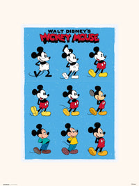 Grupo Erik Disney Mickey Mouse Evol Kunstdruck 30X40cm | Yourdecoration.de