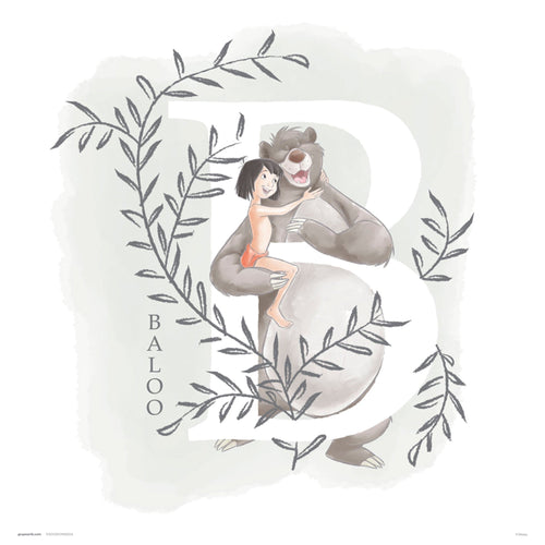 Grupo Erik Disney The Jungle Book Kunstdruck 30X30cm | Yourdecoration.de