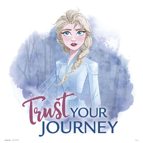 Grupo Erik Frozen Face Your Fear Kunstdruck 30X30cm | Yourdecoration.de