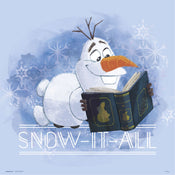 Grupo Erik Frozen In My Natural Element Kunstdruck 30X30cm | Yourdecoration.de