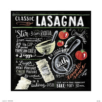 Grupo Erik Lily And Val Classic Lasagna Kunstdruck 30X30cm | Yourdecoration.de