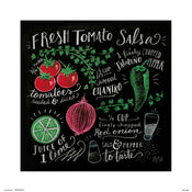 Grupo Erik Lily And Val Fresh Tomata Salsa Kunstdruck 30X30cm | Yourdecoration.de