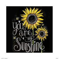 Grupo Erik Lily And Val You Are My Sunshine Kunstdruck 30X30cm | Yourdecoration.de