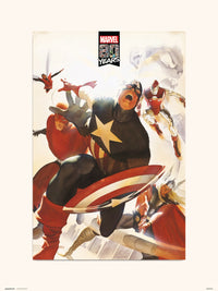 Grupo Erik Marvel 80 Years Avengers Kunstdruck 30X40cm | Yourdecoration.de