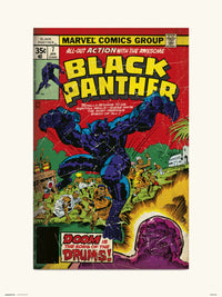Grupo Erik Marvel Black Panther 7 Kunstdruck 30X40cm | Yourdecoration.de
