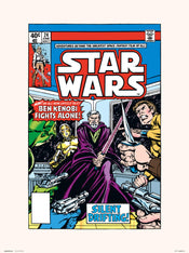 Grupo Erik Star Wars 24 Silent Drifting Kunstdruck 30X40cm | Yourdecoration.de