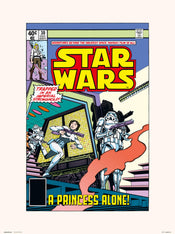 Grupo Erik Star Wars 30 A Princess Alone Kunstdruck 30X40cm | Yourdecoration.de