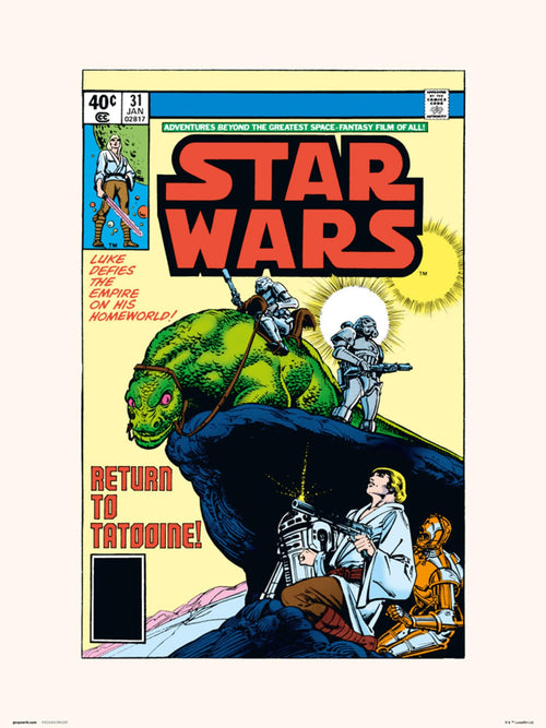 Grupo Erik Star Wars 31 Return To Tatooine Kunstdruck 30X40cm | Yourdecoration.de