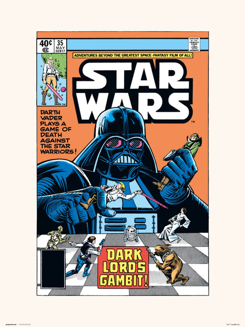 Grupo Erik Star Wars 35 Dark Lords Gambit Kunstdruck 30X40cm | Yourdecoration.de