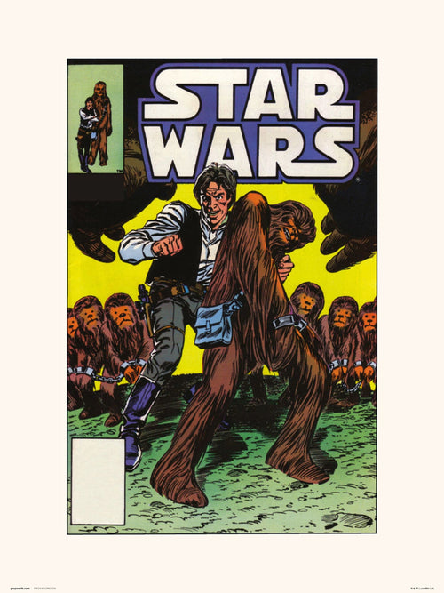 Grupo Erik Star Wars 91 Wookiee World Kunstdruck 30X40cm | Yourdecoration.de