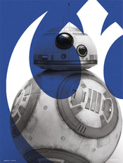 Grupo Erik Star Wars Episode Ix Bb 8 Kunstdruck 30X40cm | Yourdecoration.de