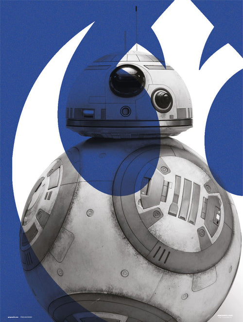 Grupo Erik Star Wars Episode Ix Bb 8 Kunstdruck 30X40cm | Yourdecoration.de
