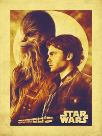 Grupo Erik Star Wars Solo Han And Chewie Kunstdruck 30X40cm | Yourdecoration.de