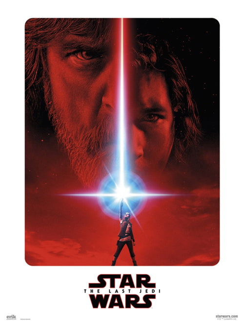 Grupo Erik Star Wars Vill The Last Jedi Kunstdruck 30X40cm | Yourdecoration.de